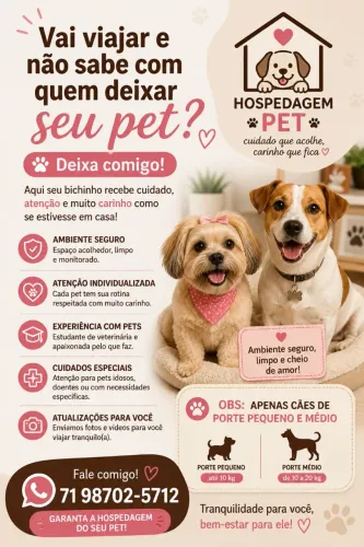 Hospedagem pet 