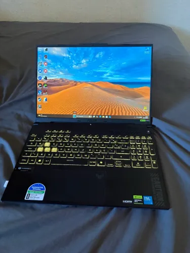 Notebook ASUS TUF Gaming F16 (RTX 4050 / core i5) - 5 Meses de Uso