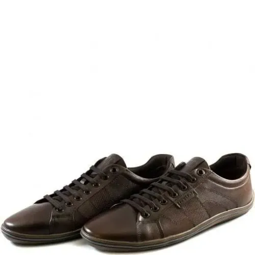 sapatênis democrata tabaco denim rave 28cm palmilha marrom 40