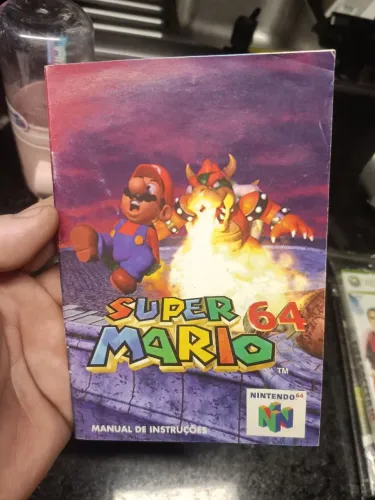 manual em perfeito.estado play tronic super mario