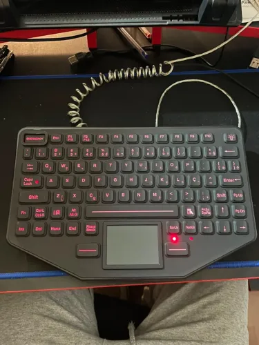 Teclado Industrial Militar iKey SL-86-911-TP - Impecável - Envio OLX Pay