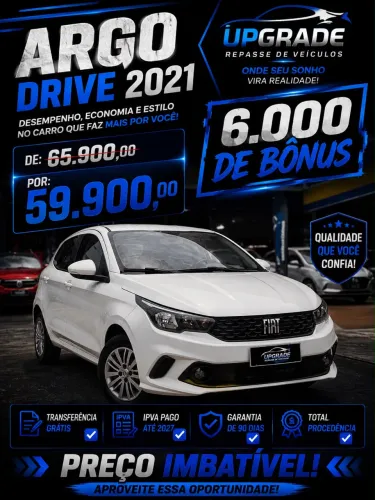 Fiat Argo Drive 1.0 6V Flex 2021