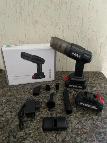 Aspirador e soprador de Pó Portatil para Carro e Casa