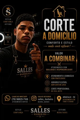 Barbeario a domicílio