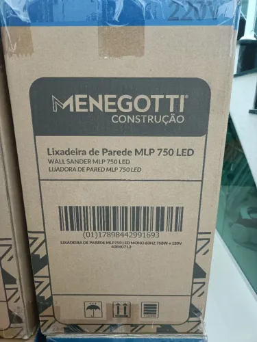 Lixadeira de Parede e Teto 220v MENEGOTTI