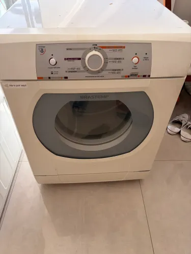 Secadora de Roupas Brastemp Ative Elétrica 10kg Branco 110V BSR10ABANA