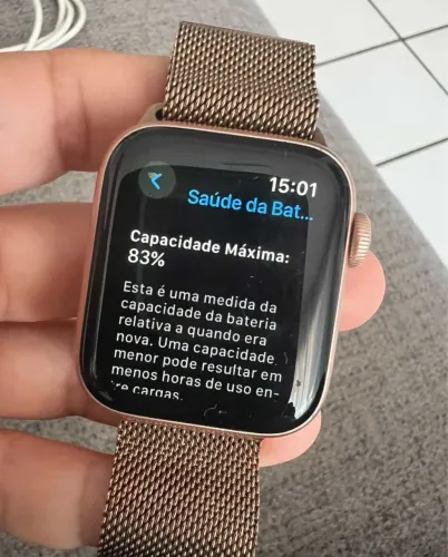 Apple whatch 40mm na cor rosê