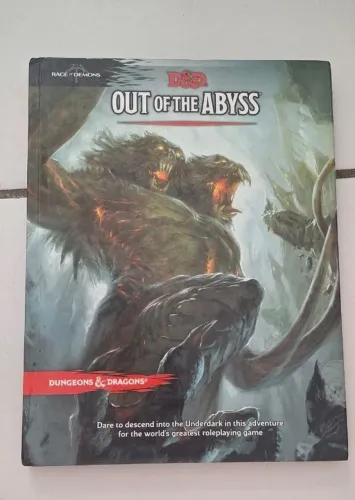 Out of the Abyss DnD 5e em Inglês
