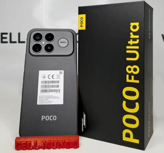 Celular Poco F8 Ultra 5G NFC 512/16 Preto Lacrado Entregamos Grátis 