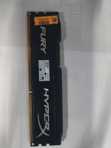 Memória gamer HyperX DDR3 4gb 1600mhz