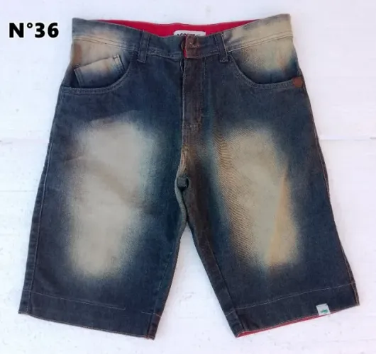  bermuda jeans queima de estoque ultimas peças