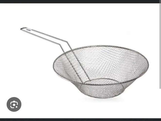 Peneira para tacho fritura grande 