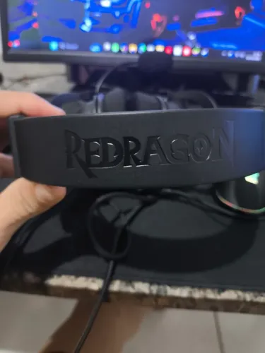 Headset Redragon Zeus elite muito bom fone pra Pc