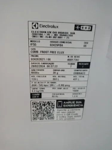Refirgerador Frost Free inverter