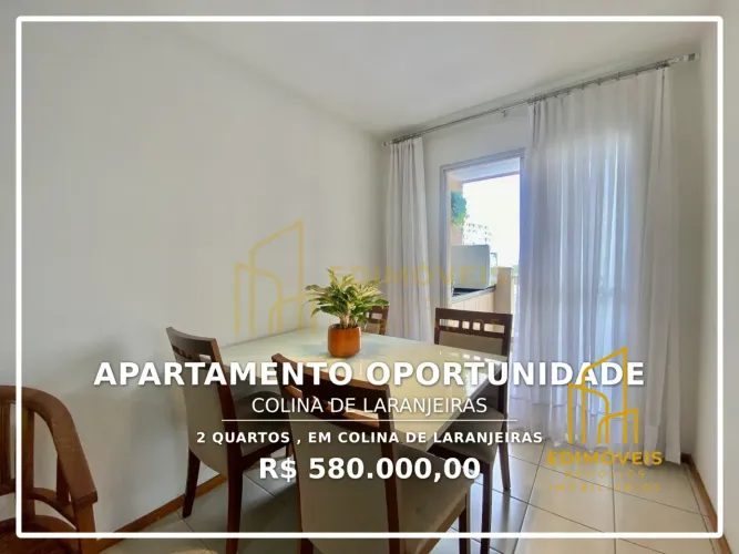 Seu novo lar em Colina de Laranjeiras: apartamento com estrutura de lazer incrível!