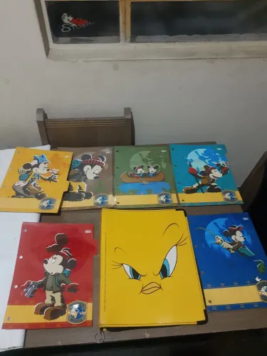 Fichário do Piu Piu antigo 1998
