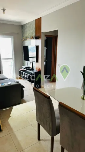 Oportunidade única: Apartamento à venda em Jacareí-SP, Parque Santo Antônio - 2 quartos, 2