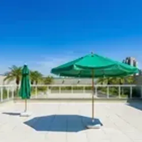 Guarda-sol Central Sungap 300c Verde Bandeira Liso