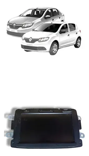 Multimídia Renault Logan Sandero 2015 2016 A 2022 1