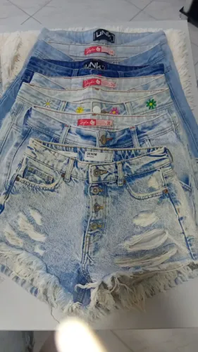 LOTE EXCLUSIVO DE SHORTS E SAIAS JEANS | BERSHKA & MARCAS NACIONAIS