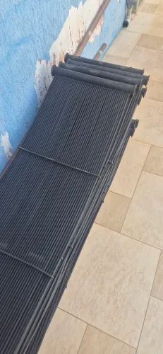 22 Placas para aquecimento de piscina 50cmx4m