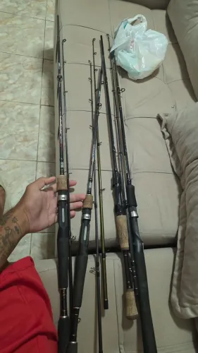 Kit de pesca completo.