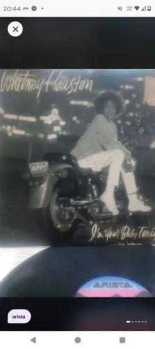 DISCO DE VINIL WHITNEY HOUSTON I'M YOUR BABY TONIGHT 1990