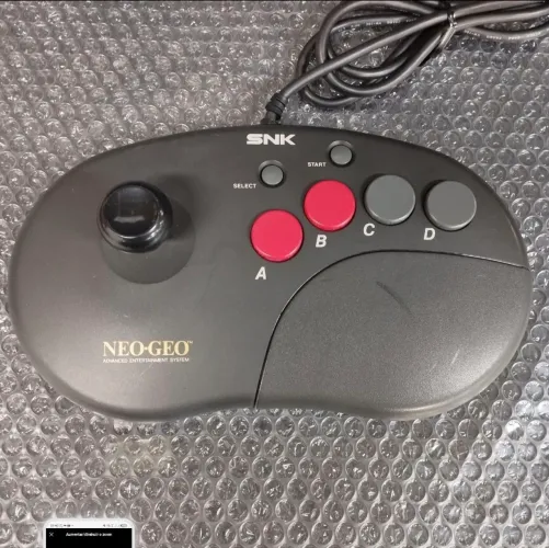 Controle feijao neogeo aes na caixa