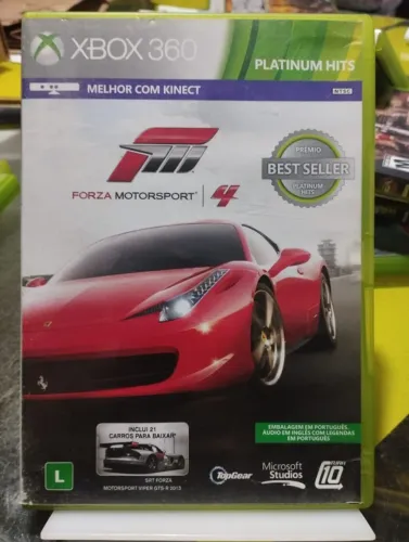 atenção Não tem o disco de jogo forza motorsport 4 apenas o restante