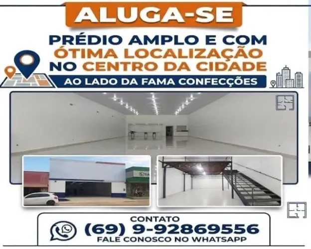 Prédio Comercial para Locação no Centro de Machadinho