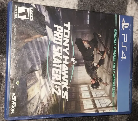 Tony hawks pro skater 1+2 ps4