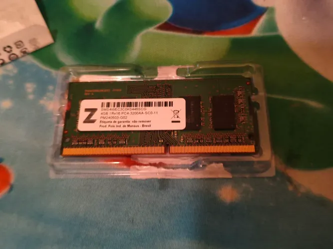 Memória ram ddr4 4 gb 3200mhz