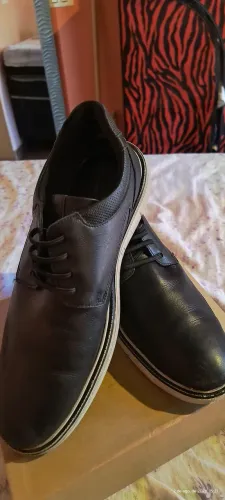 Sapato Pegada Masculino em Couro Legítimo Preto - Conforto e Elegância<br>Número 42