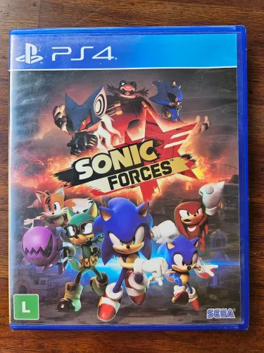 Jogo sonic forces ps4