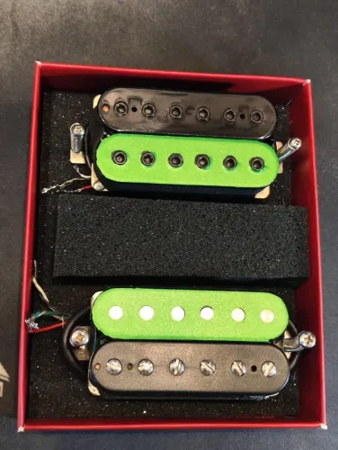 Set de Captadores Guitarra Malagoli Distortion + Fleor Alnico 5