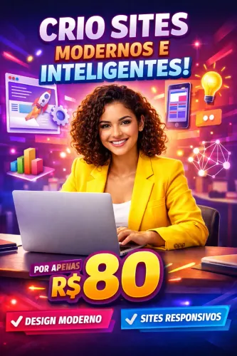 Site Profissional para Empresas - Apenas R$80