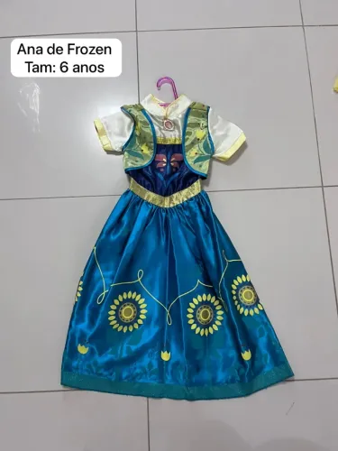 Vestido Ana de Frozen