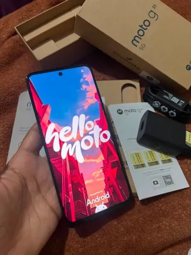 Moto G35 5G 256Gb Novo Nunca Usado 