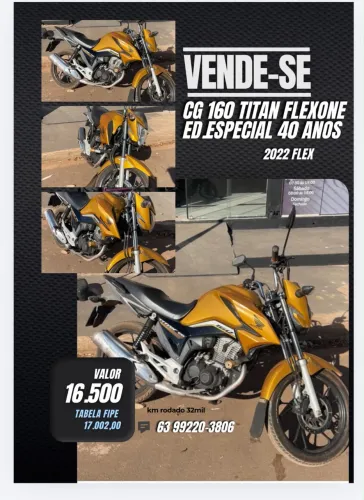 Moto bem conservada 2022