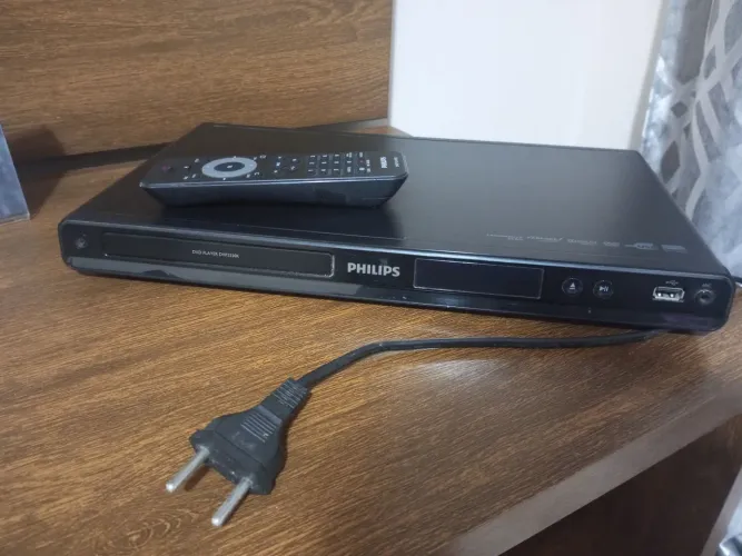 Dvd Player Philips Usado +cabos e controle NÃO LIGA