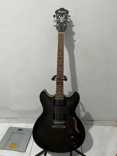 Guitarra Ibanez AS TKF com acessórios