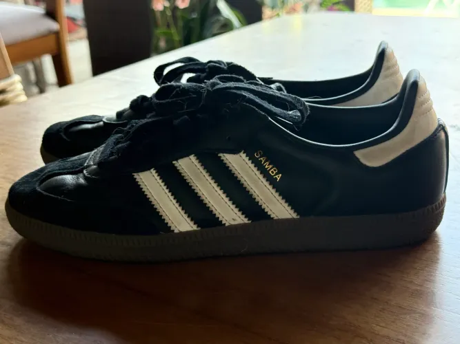 adidas samba preto original usado uma vez