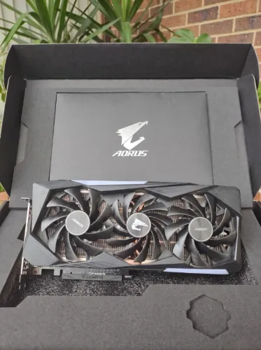 RTX 3070 AORUS Master 8GB - Edição Limitada+NF