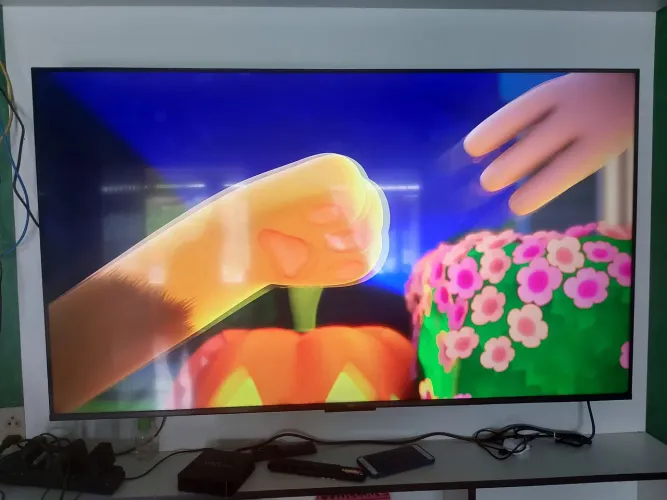 Televisão TCL smart de 55 polegada, com nota fiscal
