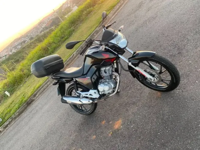 CG FAN 160 PRETA 2020/21 REVISADA, PNEUS NOVOS, DOCUMENTAÇÃO 100% OK
