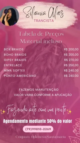 Trancista Disponível 