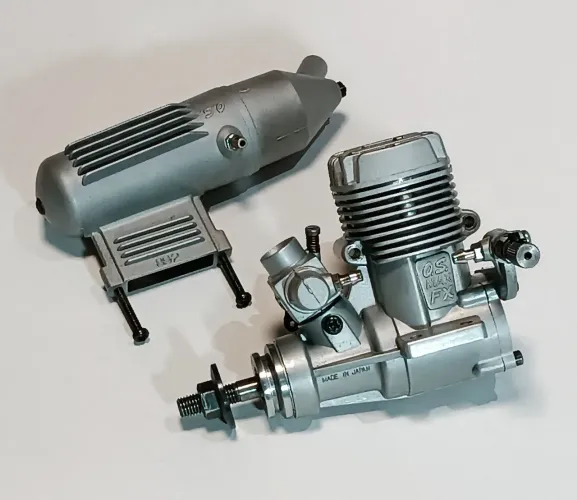 Motor aeromodelo OS Max 25 FX rolamentado nitro glow