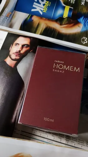 DEO PARFUM NATURA HOMEN SAGAZ 