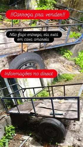 Carroça para feira