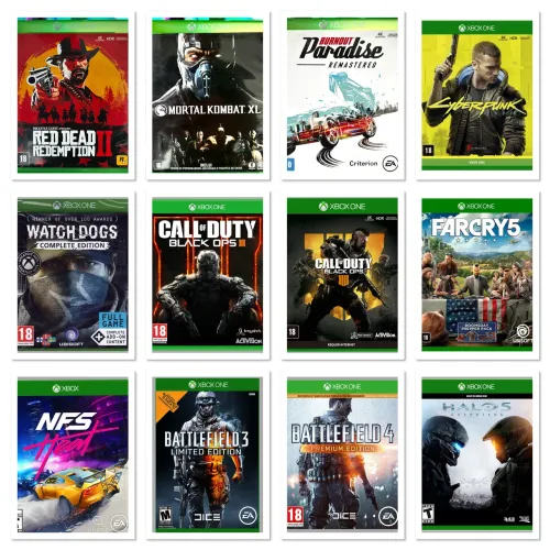 Jogos xbox one físicos semi-novos 